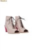 Botine Peep Toe Summer Pink HS192