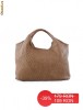 Geanta TinaR bej mare cu model impletit Geanta TinaR bej mare cu model impletit