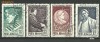 1964 - George Enescu, serie stampilat