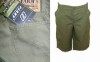 Pantaloni barbati 3/4, din bumbac, verzi, simpli, Farm's B6 W:31