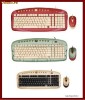 Kit G-Cube tastatura Multimedia + Mouse IDEAL pentru CADOU