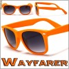 Ochelari de soare Wayfarer Orange Matte ; Cadou : un saculet pentru protectie !