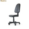 Scaun pentru birou, ergonomic, inalt, negru, inaltime reglabila