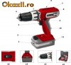 Surubelnita cu acumulatori 18V RT-CD 18 Li