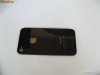 Carcasa / Capac Spate Clasa A din Sticla Apple iPhone 4  Black  / Negru