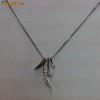 LANT SI PANDANTIV CU DIAMANTE NATURALE DIN PLATINA