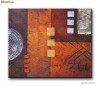 Tablou Abstract 51 - ulei/panza intinsa pe sasiu 60x50cm