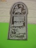 Piatra de hotar cioplita cu scene din mitologia scandinava/perioada precrestina/replica miniaturala