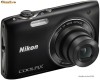 NIKON S3100 NEGRU NEFOLOSIT CARD 4GB HUSA TREPIED INCLUSE