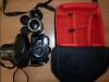 Vand sau schimb: Kit analog complet SLR Fuji STX2 + 3 obiective: 28/50/135 + Husa si geanta