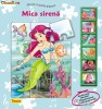 CARTE COPII MICA SIRENA POVESTEA CU SUNETE SI 6 JOCURI DE PUZZLE! NOUA! 2-6 ANI