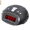 Radio desteptator, alarma, FM, negru