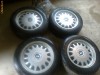 set jante bmw 215/55  R 16 cu anvelope