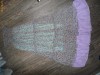 rochie lunga matase cu flori