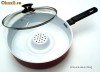 Tigaie Dry Cooker cu Ceramica Alba GRUNBERG + Burete Special GRATIS