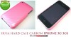 HUSA ROZ CARBON HARD CASE IPHONE 3G 3GS - TRANSPORT GRATUIT