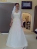 Rochie de mireasa ivory Bien Savvy marime 38 inclusiv voal