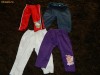 Set de 4 pantalonasi de casa pentru 80- 86 cm, Hello Kitty si Hanna Montana