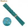 Curea pentru Ceas din Piele de Peste Exotic, culoare Azurie, 18 mm , Cod Produs - UPEW-00013-18
