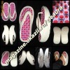 SLAPI / PAPUCI / FLIP-FLOPS firma NIKE TALPA CONVEXA ALBI DAMA FEMEI FASHION MEDICINALI FIZIOLOGICI ERGONOMICI SLABIT RE