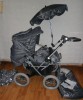 Carucior copii / bebe Teutonia 2 in 1 cu multe accesorii Carucior copii / bebe Teutonia 2 in 1 cu multe accesorii