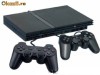 Consola Sony PlayStation 2 + card memorie + 2 joystick-uri