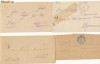 RFL 1884-1905 ROMANIA lot 4 plicuri oficiale stampile rurale jud Dolj si Putna