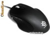 STEELSERIES Mouse SteelSeries IKARI optic comutator CPI cablu impletit special pentru FPS driverless gold USB SS-62000