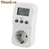 Priza cu contor de consum energie
