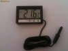 Termometru auto frigider sonda - temperatura interior / exterior + ceas