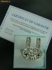 INEL CU CRISTALE SWAROVSKI AUTENTICE 100%, NOU, SUPER HAIOS - RABBIT FACE