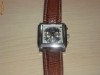 Ceas barbatesc Slava automatic, curea din piele