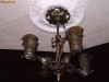 Superb candelabru din bronz masiv