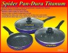 Tigaia Spider Pan Set 3 Bonus 2 Capace Suprafata Extra Dura Titanum Original Vazut La Tv Transport Gratuit Cu Posta Romana