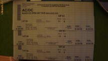 Bilet VIP locuri foarte bune CONCERT AC/DC (Randu 11)-3 bilete foto