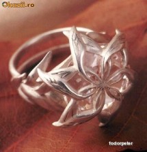 Inel Galadriel, cu cristal Swarovski, Lord Of The Rings OFERTA foto