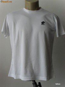 TRICOU NOU ORIGINAL LOTTO ALB