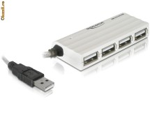 HUB extern cu 4porturi USB 2.0 - 87445 foto