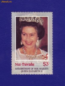 297. TIMBRU NESTAMPILAT-NUI TUVALU.