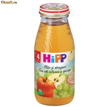 HiPP Suc de mere si struguri - 200ml foto