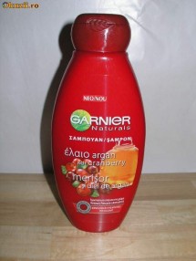 sampon Garnier cu merisor si ulei de argan 400 ml-par vopsit