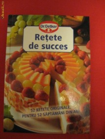 Carte de bucate (prajituri) DR OETKER, noua, doar 25 lei foto