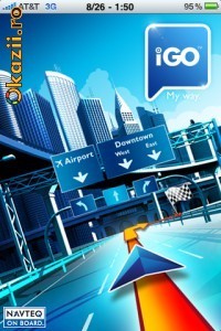 Harta GPS iGO Romania taxi, cu numere de bloc foto