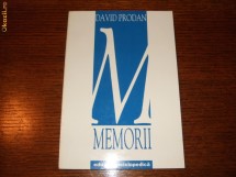 David Prodan - MEMORII
