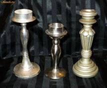 Sfesnic deosebit, argintiu - 3 modele diferite  25 RON bucata foto