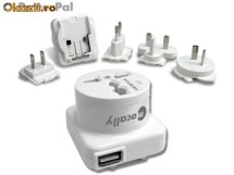 Incarcator universal de retea USB pentru iPhone/iPod - Macally POWERPAL foto