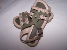 IMPECABILE! Sandale piele+textil CLARKS,EUR 31, UK 13(interior 21 cm) foto