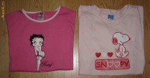 2 Camasute Disney; Betty si Snoopy Marimea 40/42, De casa! foto