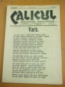 ZIAR CALICUL. ANUL 46 NR. 7-8 Reducere 30 % foto