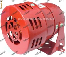 Sirena pentru alarmare, cu motor, alimentare: 24V,sirena cu motor-9012 foto
